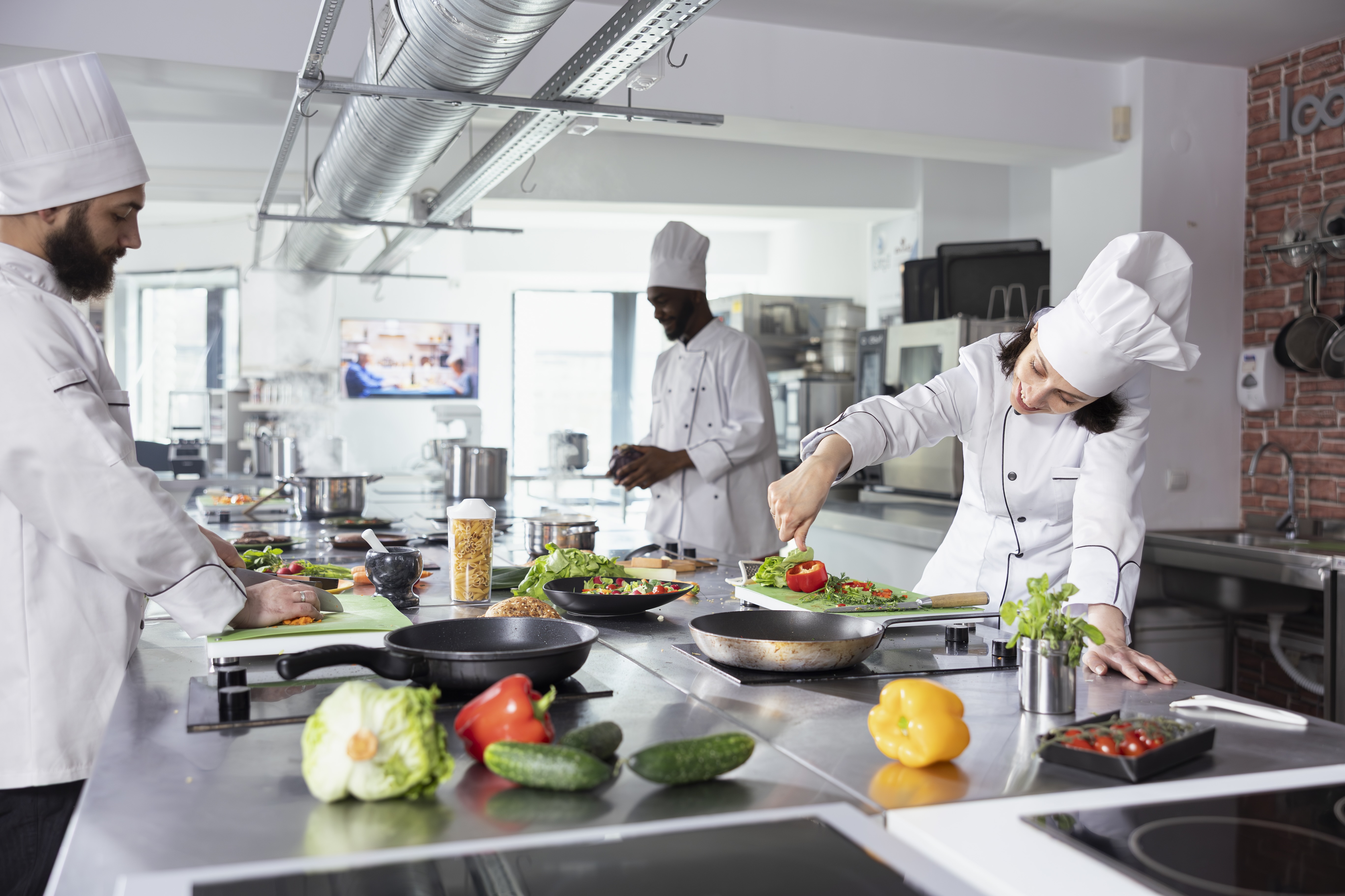 Editorial commercial kitchen